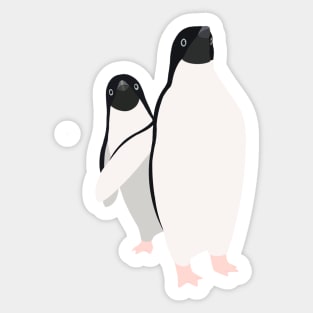 Adelie Penguins Sticker